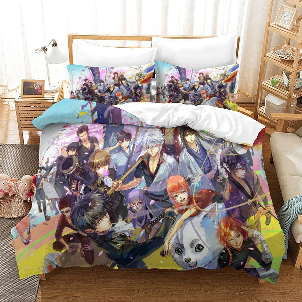 Gintama Bedding Set Pattern Quilt Cover Without Filler (Online Order Only)