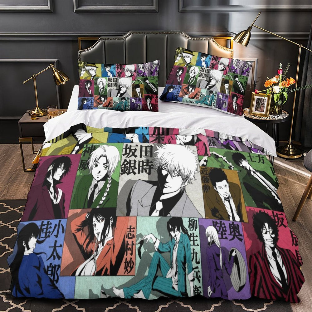 Gintama Bedding Set Pattern Quilt Cover Without Filler (Online Order Only)