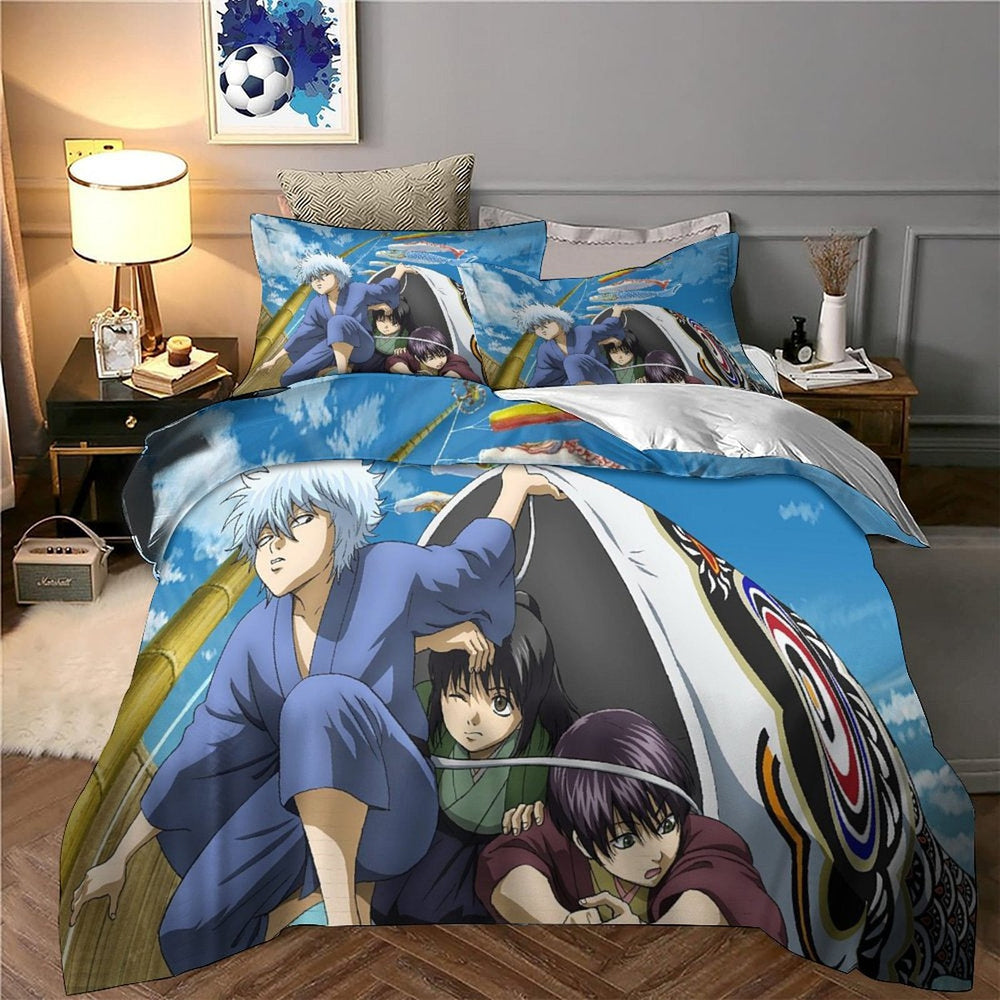 Gintama Bedding Set Pattern Quilt Cover Without Filler (Online Order Only)