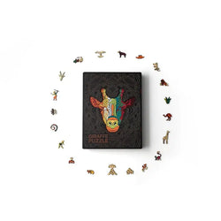 Giraffe 250 Piece Wooden Jigsaw Puzzle Geek Toys (ONLINE ORDER ONLY)
