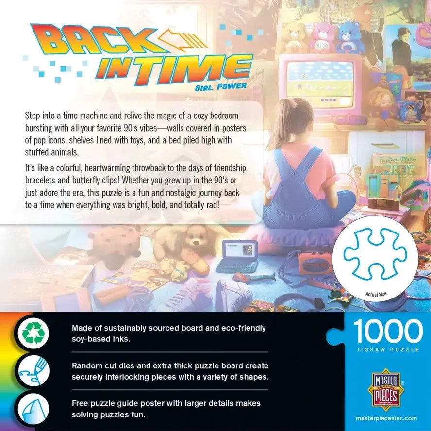 Girl Power Back in Time 1000 Piece Jigsaw Puzzle MasterPieces