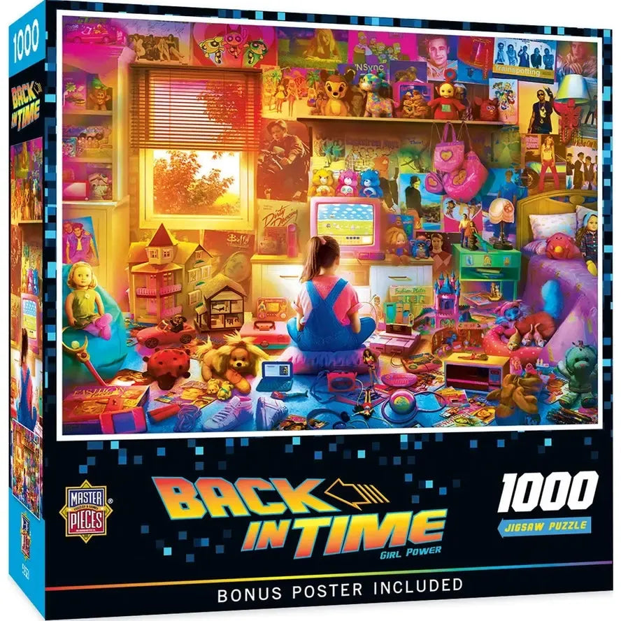 Girl Power Back in Time 1000 Piece Jigsaw Puzzle MasterPieces