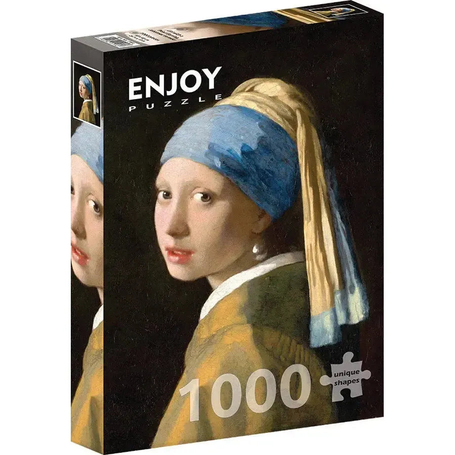 Girl with a Pearl Earring by Vermeer 1000 Piece Jigsaw Puzzle Enjoy (ONLINE ORDER ONLY)