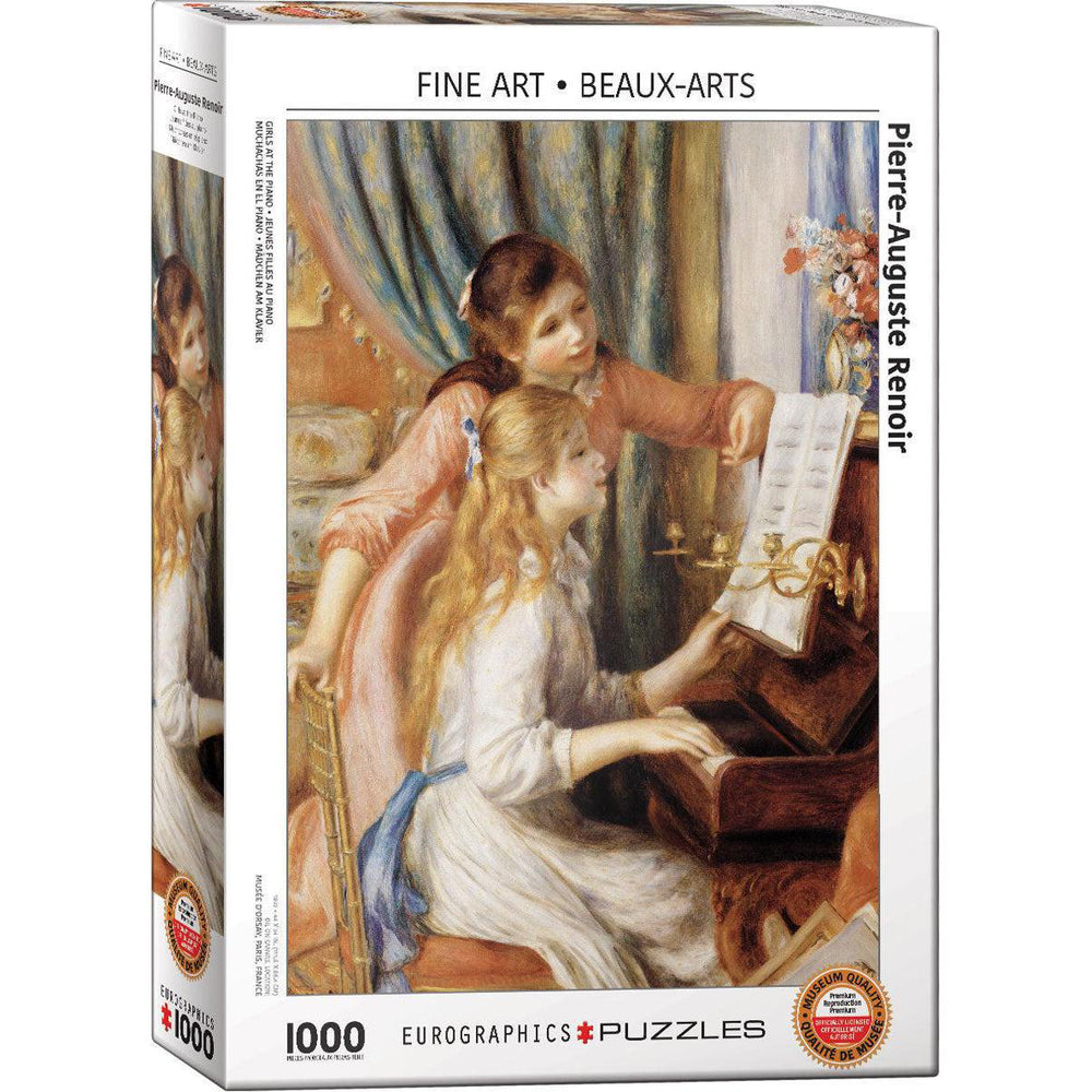 Girls at the Piano 1000 Piece Jigsaw Puzzle Eurographics (ONLINE ORDER ONLY)