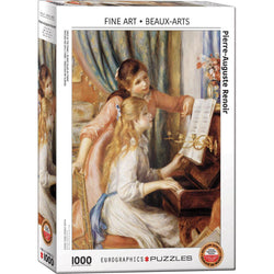 Girls at the Piano 1000 Piece Jigsaw Puzzle Eurographics (ONLINE ORDER ONLY)
