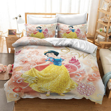 Girls Gift Disney Princess Bedding Set Quilt Cover Without Filler (Online Order Only)