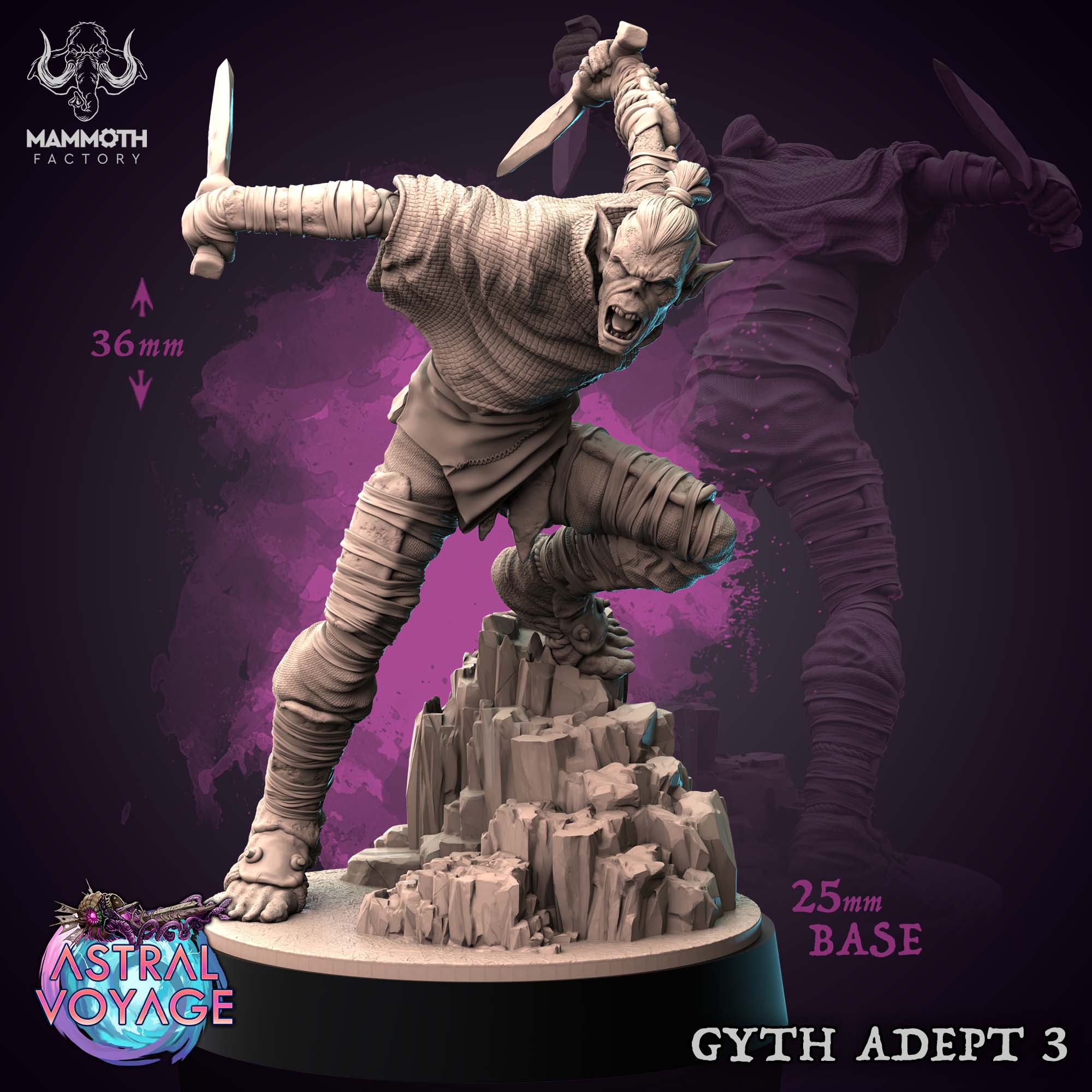 Gyth Adepts Set – Gith Assassin Miniatures (ONLINE ORDER ONLY)