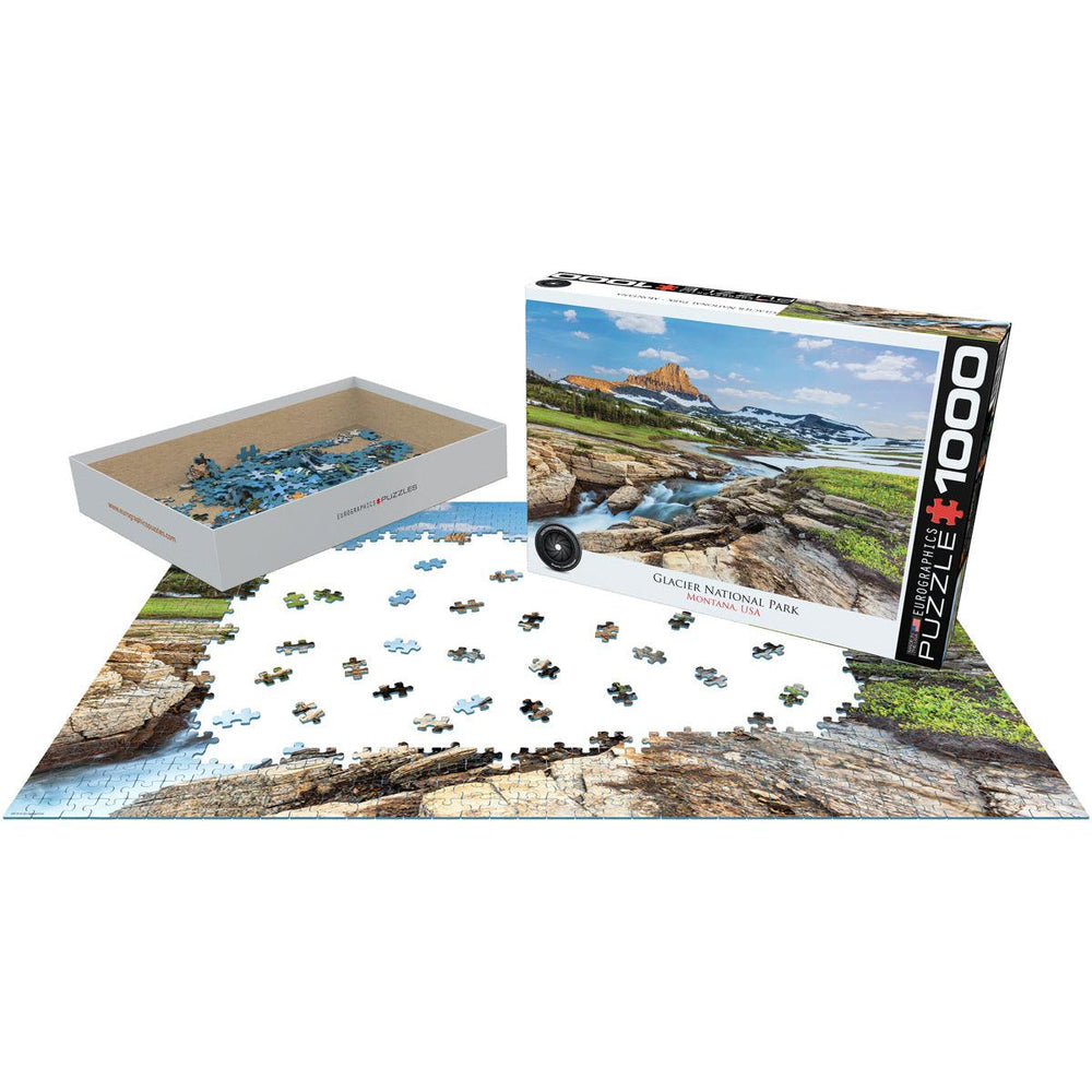 Glacier National Park 1000 Piece Jigsaw Puzzle Eurographics (ONLINE ORDER ONLY)