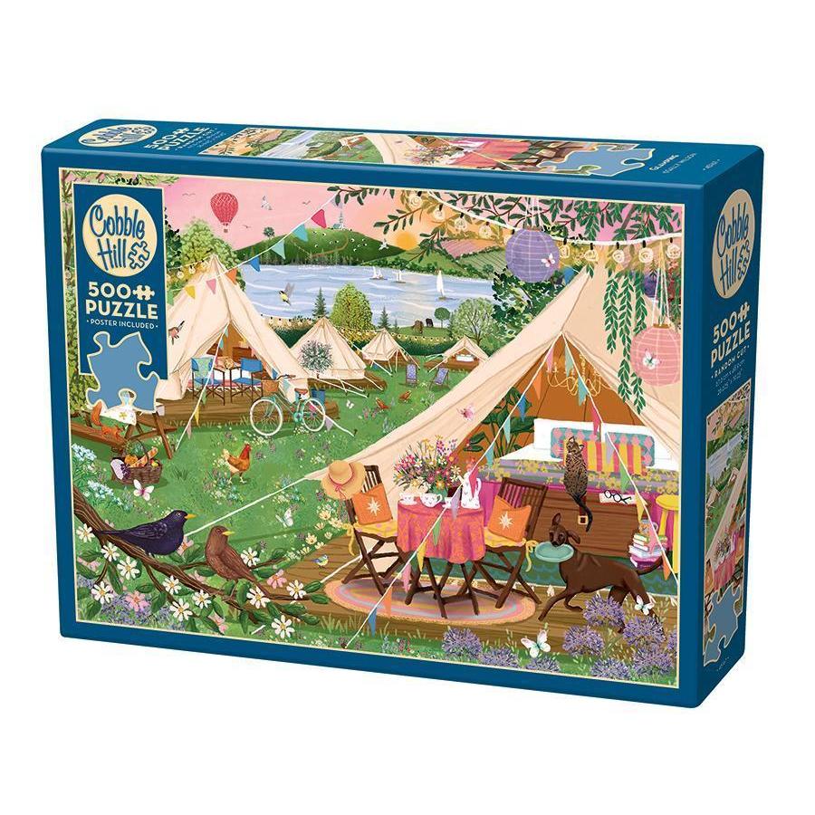 Glamping 500 Piece Jigsaw Puzzle Cobble Hill (ONLINE ORDER ONLY)