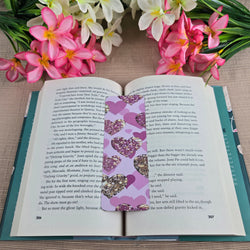 Glitter Heart Bookmark (ONLINE ORDER ONLY)