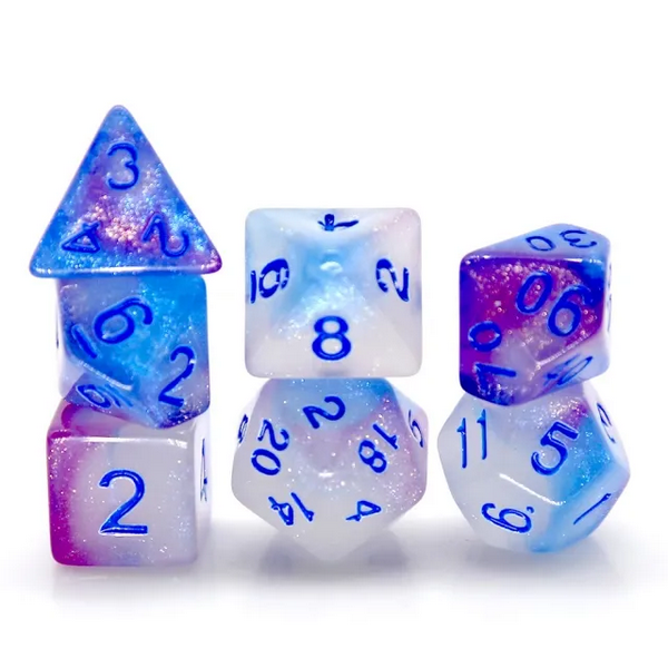 Glow in the Dark - Glowing Memory RPG Dice Set (ONLINE ORDER ONLY)
