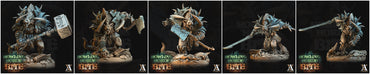 3D Printed Archvillain Games Howling Horde - Gnoll Brutes 28mm 32mm D&D (Online Only)