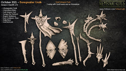 3D Printed Artisan Guild Standalone Hands and Weapons Bonegnasher Gnolls 28mm 32mm (Online Only)