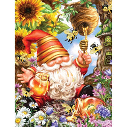 Gnome Worries Bee Happy 500 Piece Jigsaw Puzzle Springbok (ONLINE ORDER ONLY)