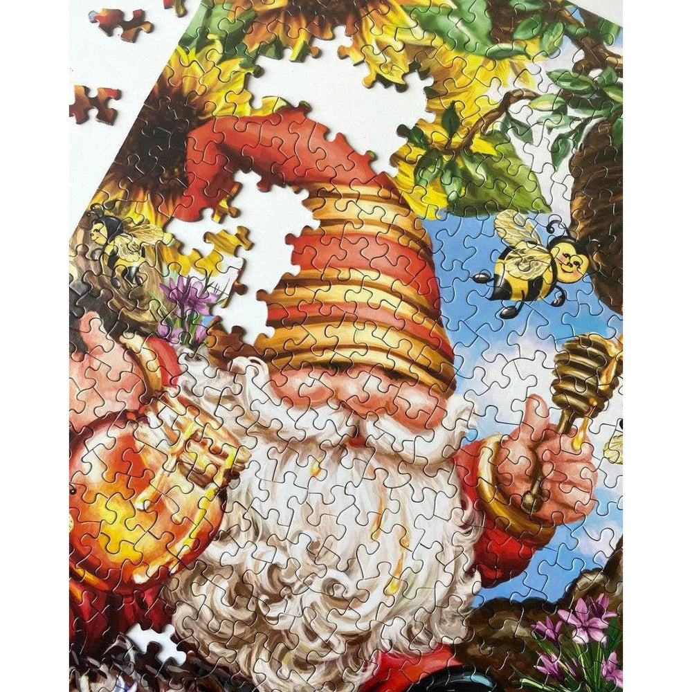 Gnome Worries Bee Happy 500 Piece Jigsaw Puzzle Springbok (ONLINE ORDER ONLY)