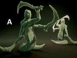 3D Printed Nafarrate Gnor Lovecraftian Bestiary 28 32 mm D&D (Online Only)