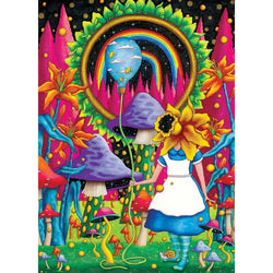 Go Ask Alice Wonderous Worlds 1000 Piece Jigsaw Puzzle MasterPieces
