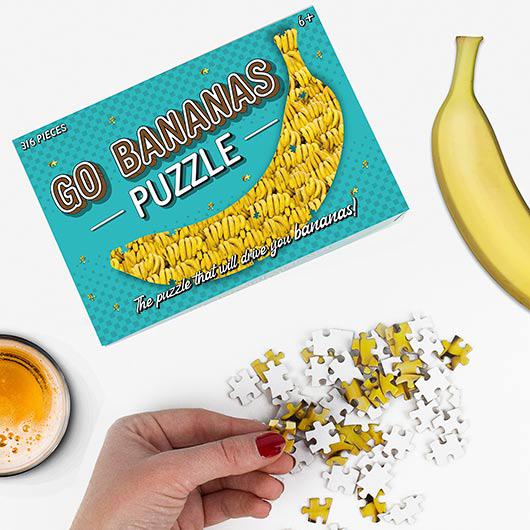 Go Bananas 316 Piece Jigsaw Puzzle Gift Republic (ONLINE ORDER ONLY)