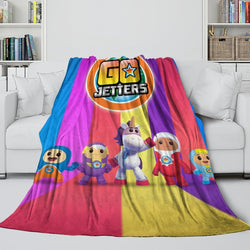 Go Jetters Blanket Flannel Throw Room Decoration (ONLINE ORDER ONLY)