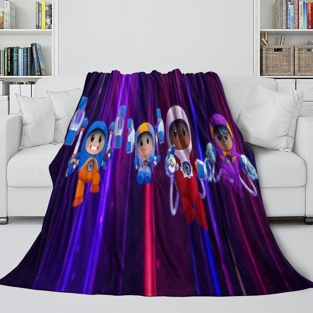 Go Jetters Blanket Flannel Throw Room Decoration (ONLINE ORDER ONLY)