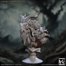 3D Printed Artisan Guild Rise of the Beastmen Bust Set 28mm 32mm (Online Only)