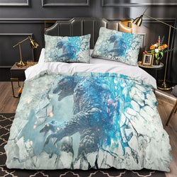 Godzilla Minus One Bedding Set Duvet Cover Without Filler (Online Order Only)