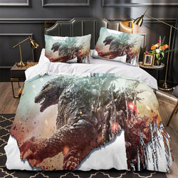 Godzilla Minus One Bedding Set Duvet Cover Without Filler (Online Order Only)