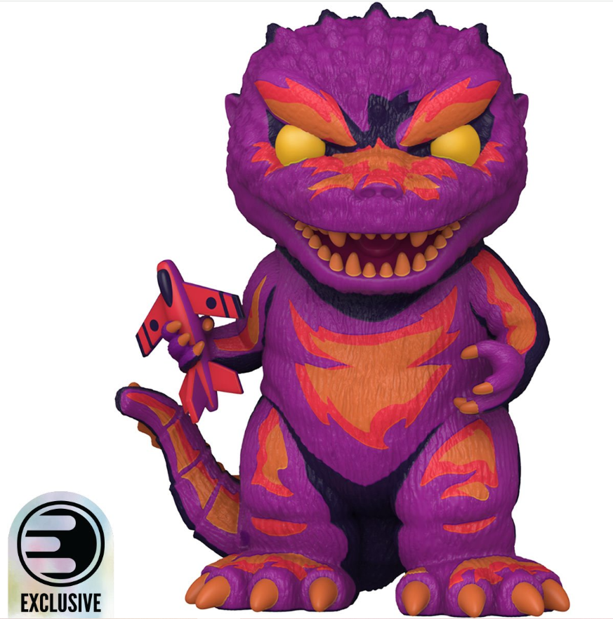 Godzilla Retro Futurism Art Godzilla Premium Funko Pop! Vinyl Figure #1894 - Entertainment Earth Exclusive (Online Order Only)
