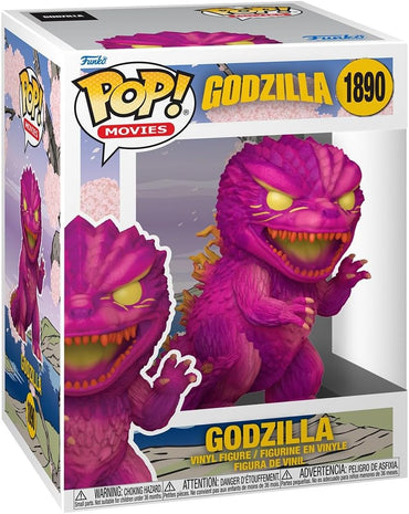 Godzilla Retro Futurism Godzilla Pink Premium Funko Pop! Vinyl Figure #1890 (Online Order Only)