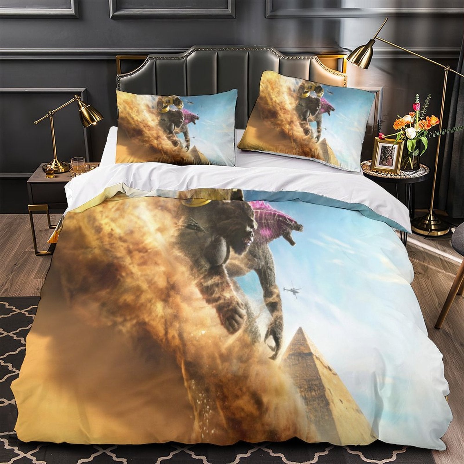 Godzilla X Kong The New Empire Bedding Set Duvet Cover Without Filler (Online Order Only)
