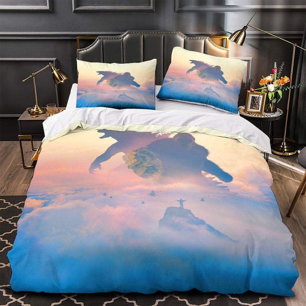 Godzilla X Kong The New Empire Bedding Set Duvet Cover Without Filler (Online Order Only)