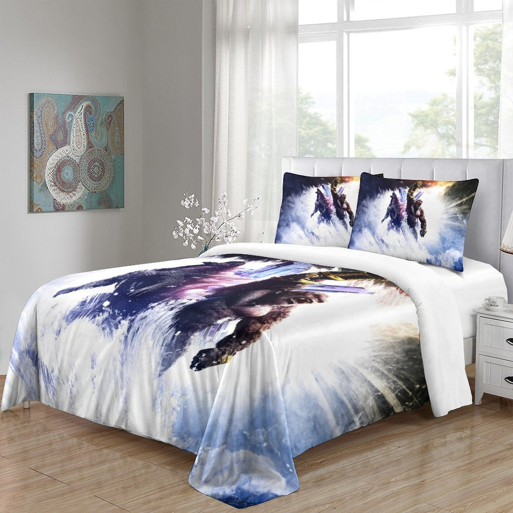 Godzilla X Kong The New Empire Bedding Set Duvet Cover Without Filler (Online Order Only)