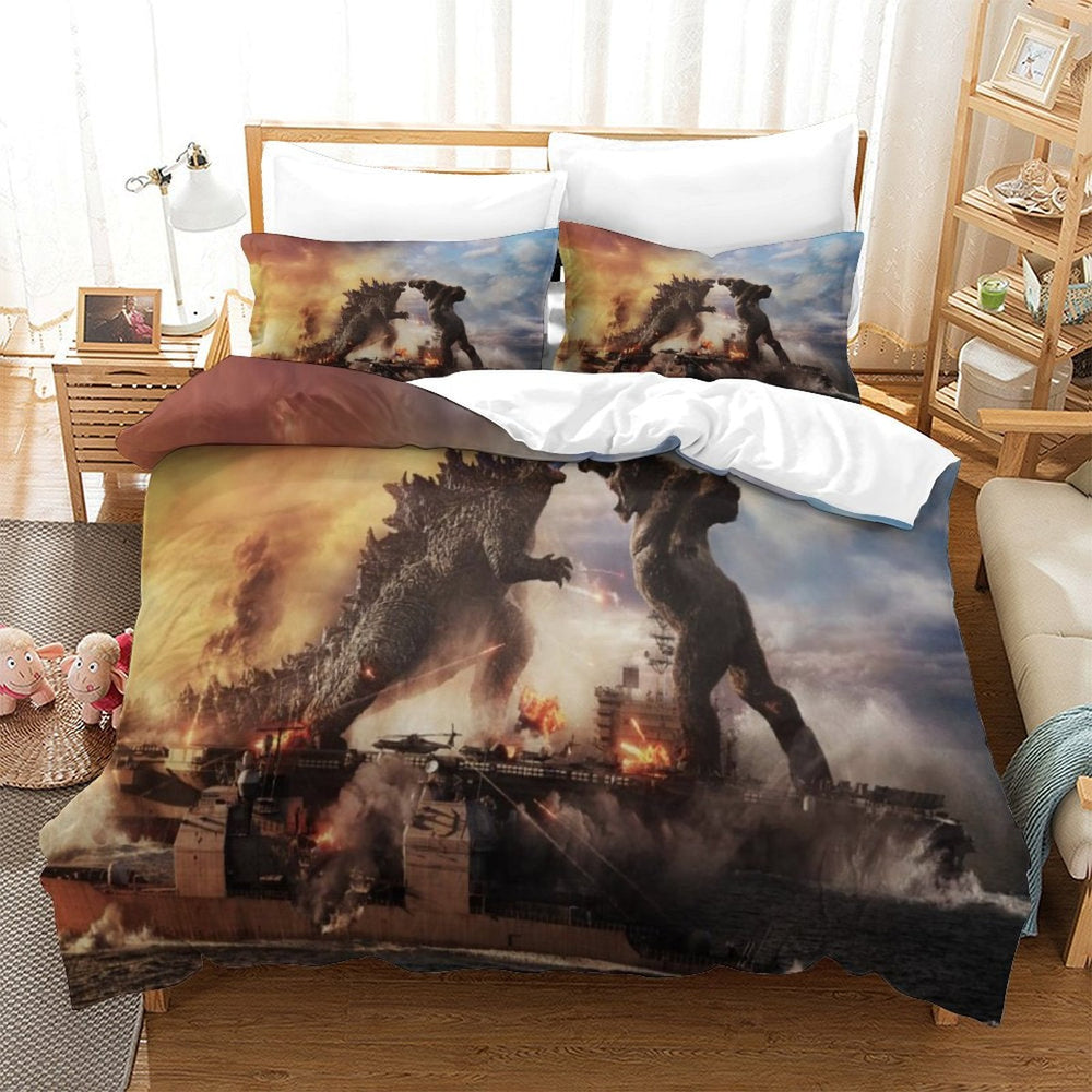 Godzilla X Kong The New Empire Bedding Set Duvet Cover Without Filler (Online Order Only)