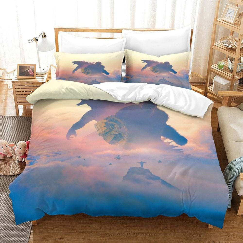 Godzilla X Kong The New Empire Bedding Set Duvet Cover Without Filler (Online Order Only)