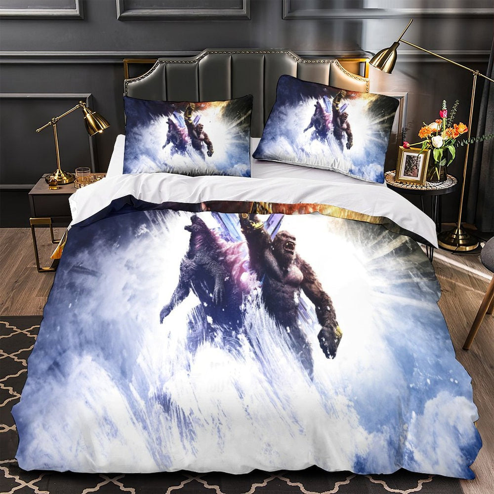 Godzilla X Kong The New Empire Bedding Set Duvet Cover Without Filler (Online Order Only)