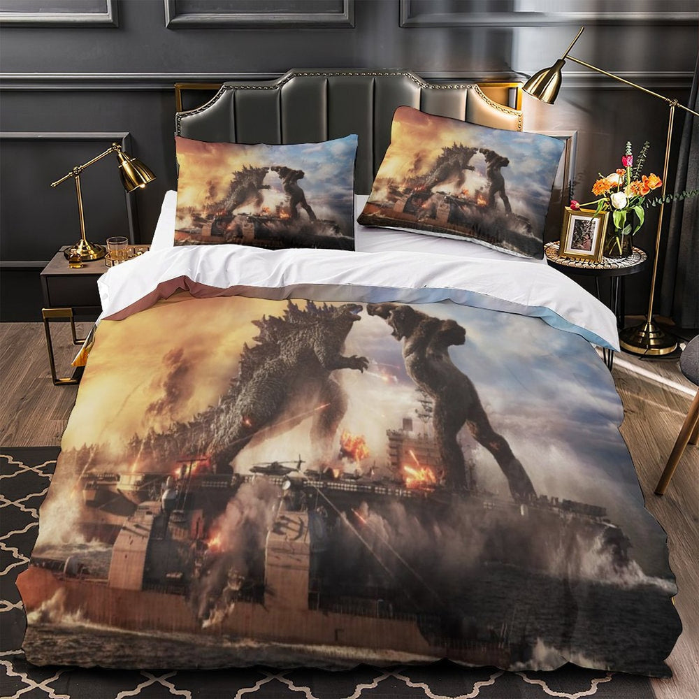Godzilla X Kong The New Empire Bedding Set Duvet Cover Without Filler (Online Order Only)