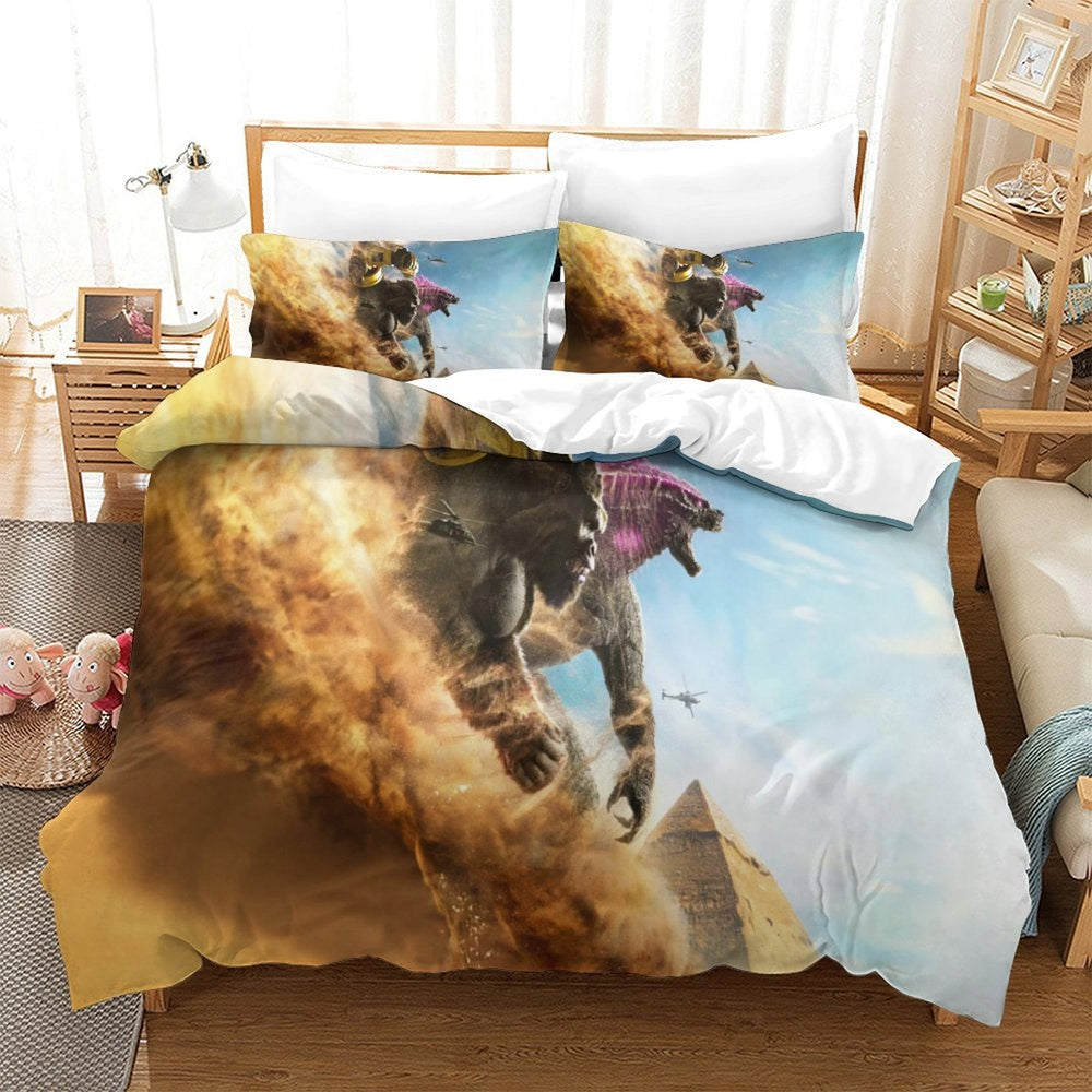 Godzilla X Kong The New Empire Bedding Set Duvet Cover Without Filler (Online Order Only)
