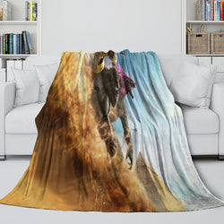 Godzilla X Kong The New Empire Blanket Flannel Fleece Throw (Online Order Only)