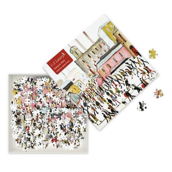 Going to Work 1000 Piece Jigsaw Puzzle Flame Tree (ONLINE ORDER ONLY)