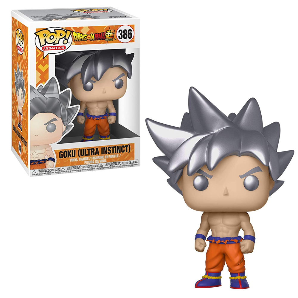 Funko POP! Dragon Ball Super - Goku (Ultra Instinct Form) Vinyl Figure #386 (ONLINE ORDER ONLY)