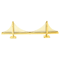 Gold Golden Gate Bridge 3D Steel Model Kit Metal Earth (ONLINE ORDER ONLY)