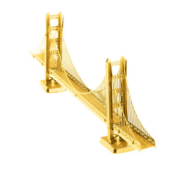 Gold Golden Gate Bridge 3D Steel Model Kit Metal Earth (ONLINE ORDER ONLY)
