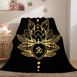 Golden Rune Soft Flannel Fleece Throw Cosplay Blanket (Online Order Only)