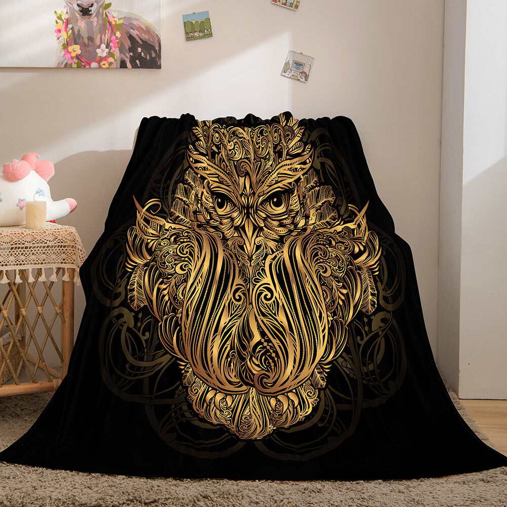 Golden Rune Soft Flannel Fleece Throw Cosplay Blanket (Online Order Only)
