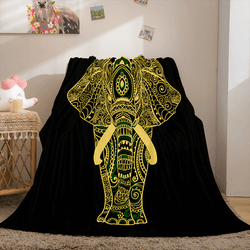 Golden Rune Soft Flannel Fleece Throw Cosplay Blanket (Online Order Only)