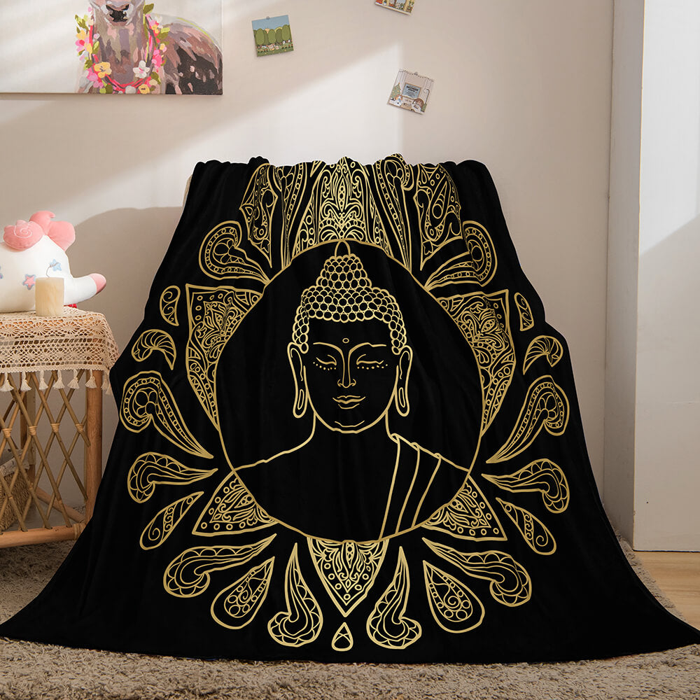 Golden Rune Soft Flannel Fleece Throw Cosplay Blanket (Online Order Only)