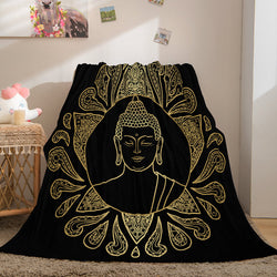 Golden Rune Soft Flannel Fleece Throw Cosplay Blanket (Online Order Only)