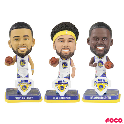 Golden State Warriors 2022 NBA Champions Bobbleheads (ONLINE ORDER ONLY)