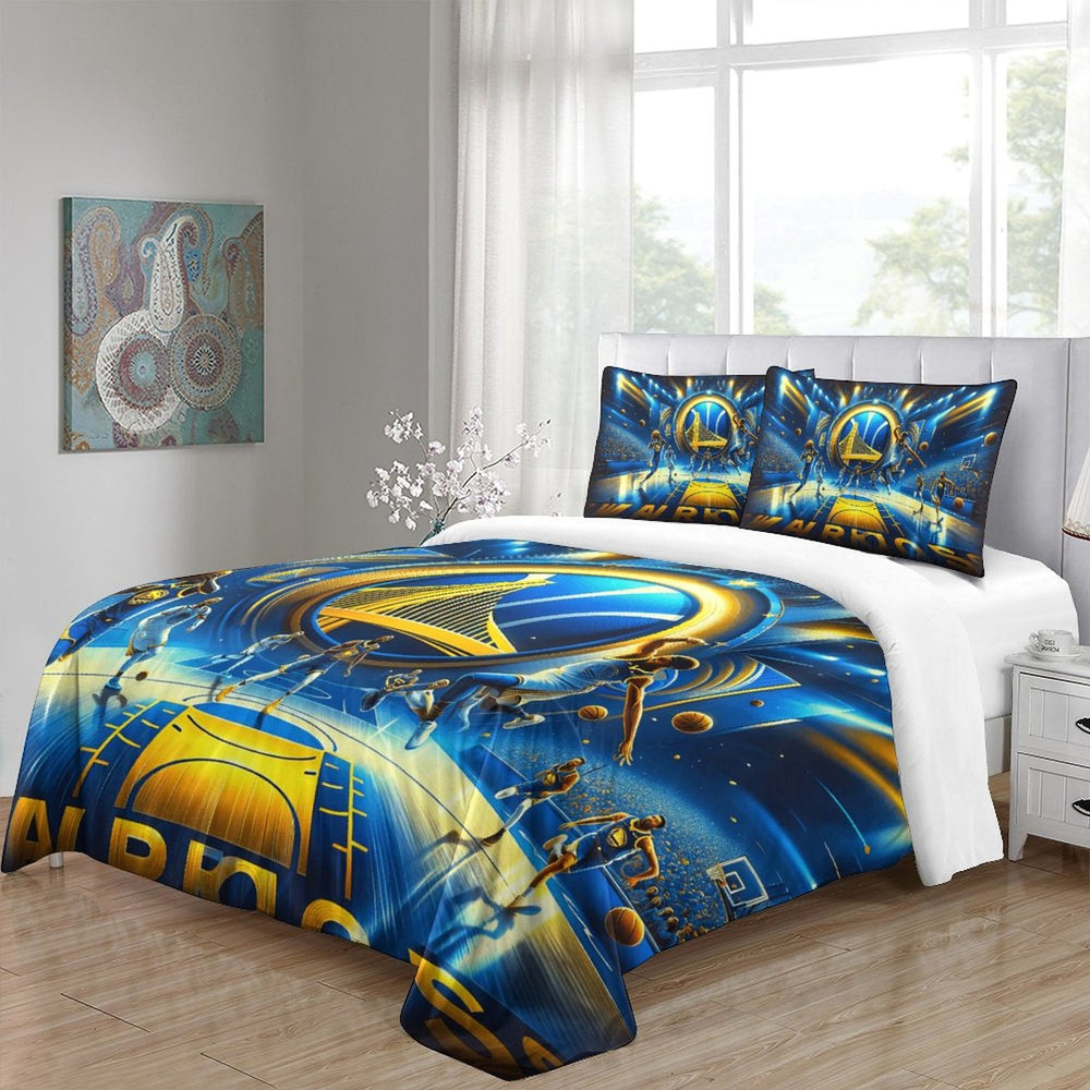 Golden State Warriors Bedding Set Duvet Cover Without Filler (Online Order Only)