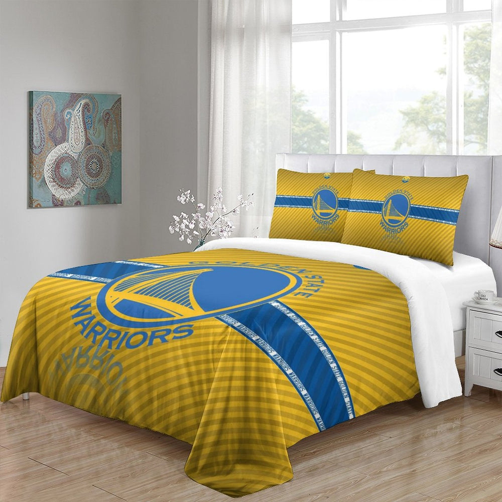 Golden State Warriors Bedding Set Duvet Cover Without Filler (Online Order Only)
